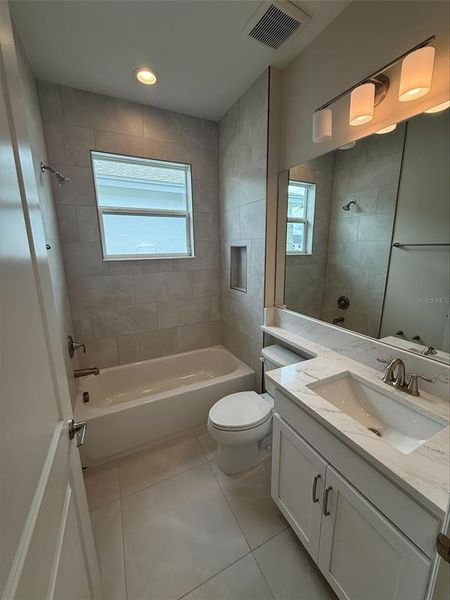 Furnished interior view inside a new home in Valencia Ridge (55+), Wesley Chapel (Image 7).