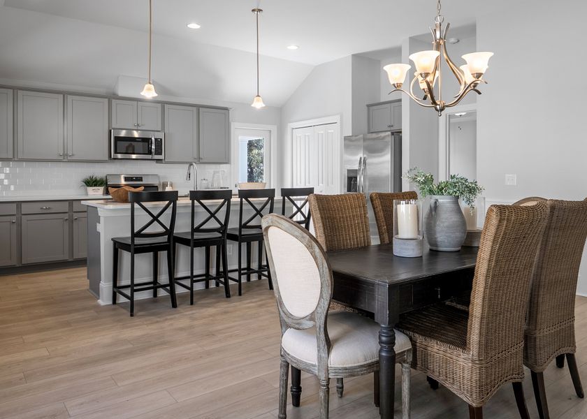 Furnished interior view inside a new home in Osprey Landing, Southport (Image 14).