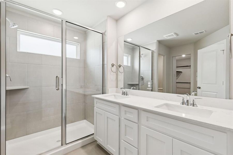 Furnished interior view inside a new home in AnaCapri, Anna (Image 9).