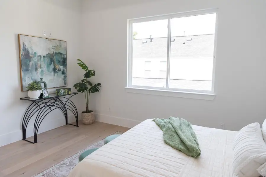 Primary Bedroom: Staged Primary Bedroom: Staged