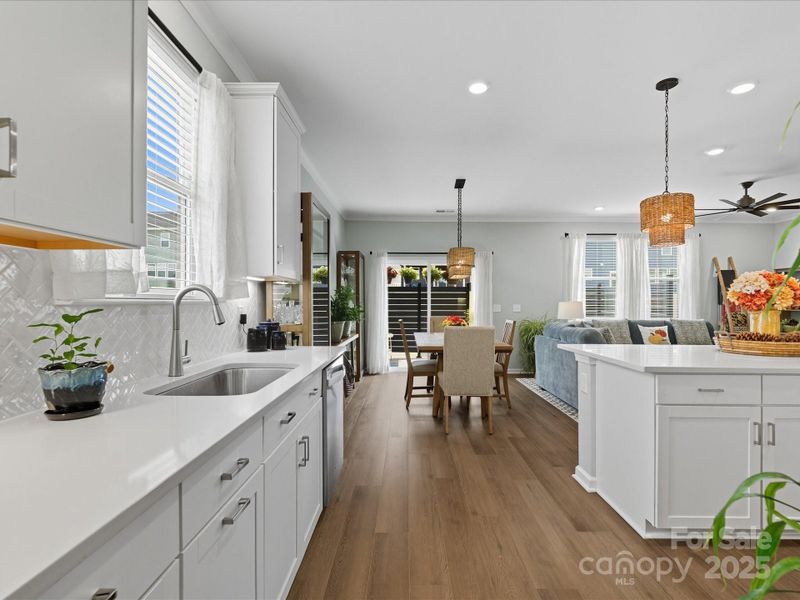 Furnished interior view inside a new home in Wilson Creek Classic Series, Indian Land (Image 17). Furnished interior view inside a new home in Wilson Creek Classic Series, Indian Land (Image 17).