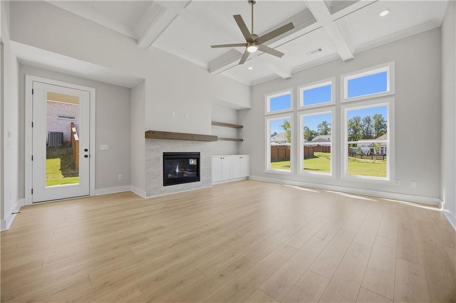 Spacious, unfurnished interior of a new home in Yellowstone Farms, Cumming (Image 31).