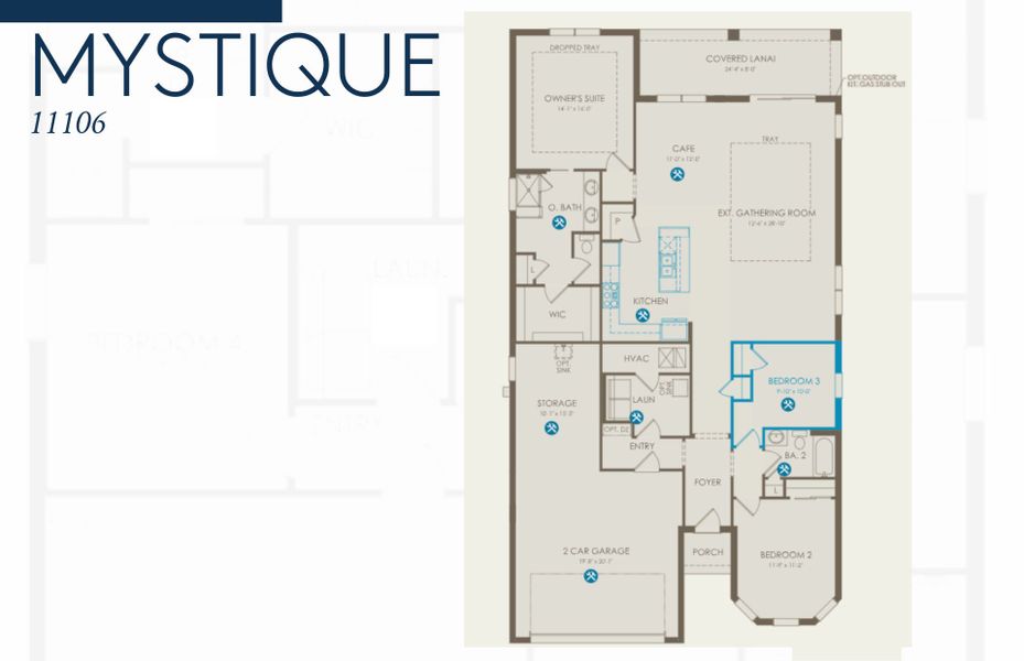 Mystique 11106 Floor Plan