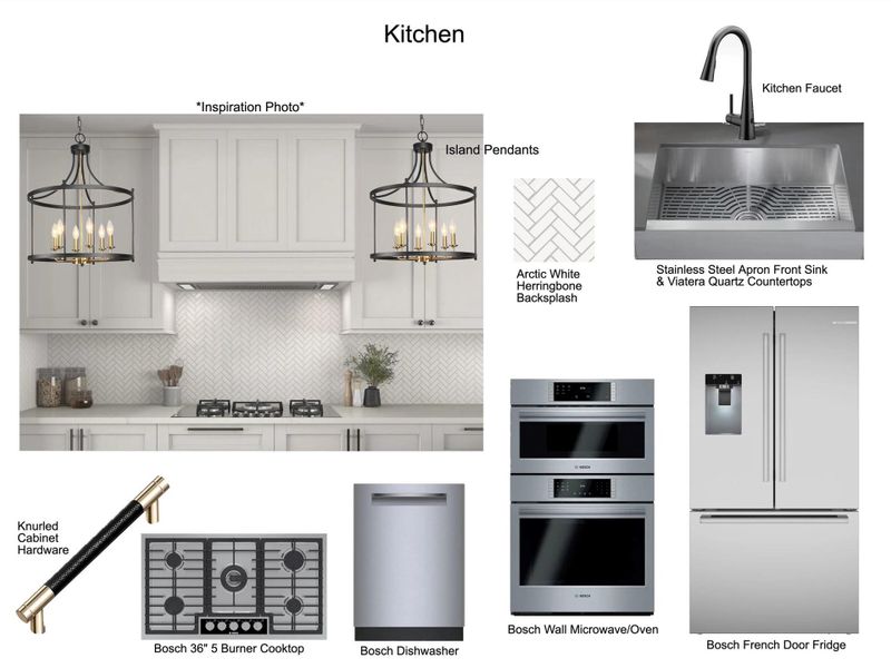 *Selections are subject to change at builder's discretion*