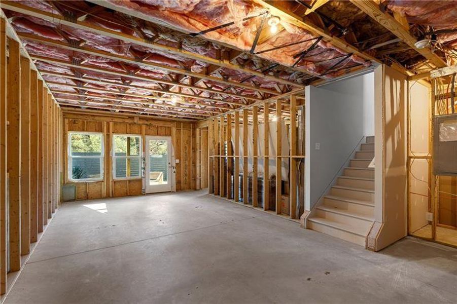 In-progress construction of a new home in Harmony, Auburn, GA (Image 52).