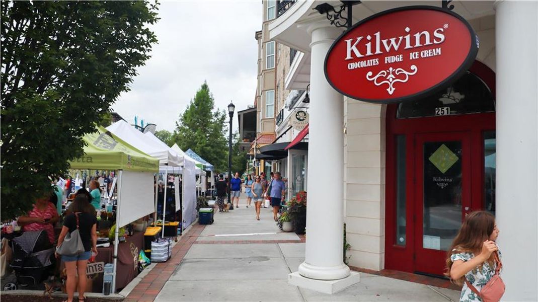 Front exterior of a new home in Byers Park, Alpharetta, GA, highlighting curb appeal (Image 29).