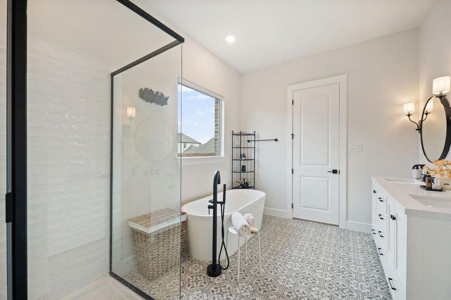 Furnished interior view inside a new home in , Van Alstyne (Image 14).
