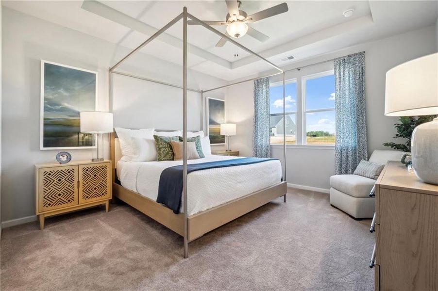 Furnished interior view inside a new home in Kingsley, Acworth (Image 9).