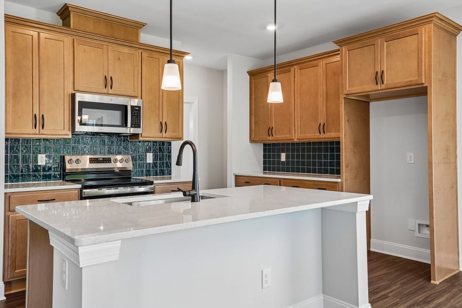 Representative furnished interior of a home built from the Fontana by Caruso Homes in Blue Run, Raleigh (Image 6).