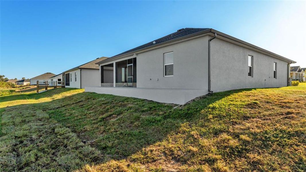 Exterior details and patio area of a home in , Lake Alfred (Image 31). Exterior details and patio area of a home in , Lake Alfred (Image 31).
