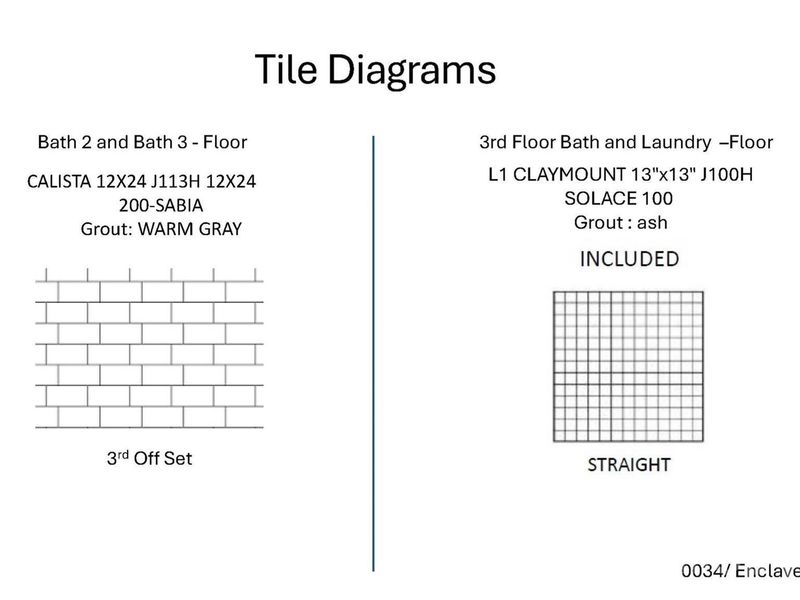 Sample of building materials used in homes in Enclave at Belmont, Belmont (Image 28).
