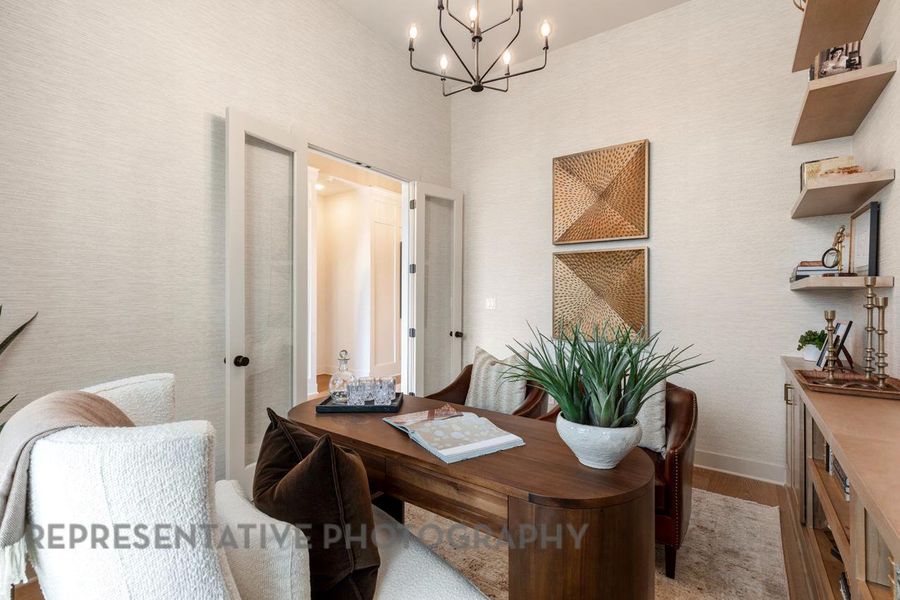 Furnished interior view inside a new home in Parten, Austin (Image 26). Furnished interior view inside a new home in Parten, Austin (Image 26).