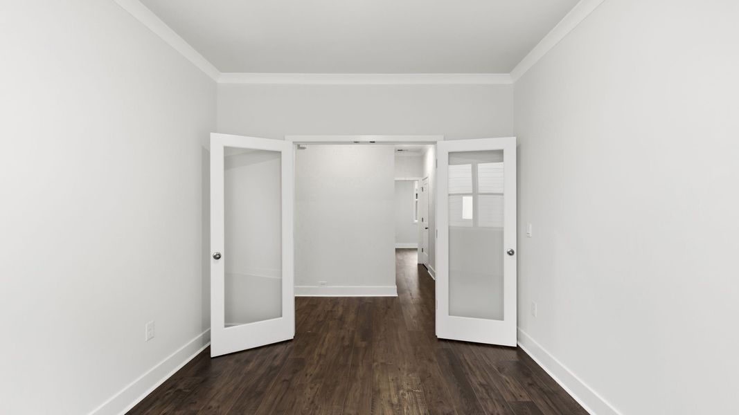 Spacious, unfurnished interior of a new home in Reserve at Tap Root Farms, Fletcher (Image 17). Spacious, unfurnished interior of a new home in Reserve at Tap Root Farms, Fletcher (Image 17).