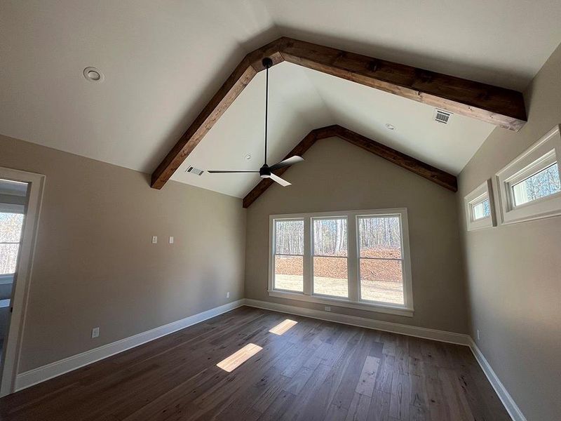 Spacious, unfurnished interior of a new home in , White (Image 48).