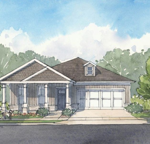 Representative rendering of the exterior for the The Rosewood by Windsong Properties (Image 2). Representative rendering of the exterior for the The Rosewood by Windsong Properties (Image 2).