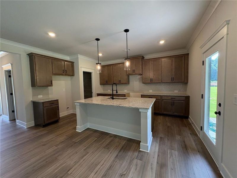 Furnished interior view inside a new home in Greenefield, Cartersville (Image 7).