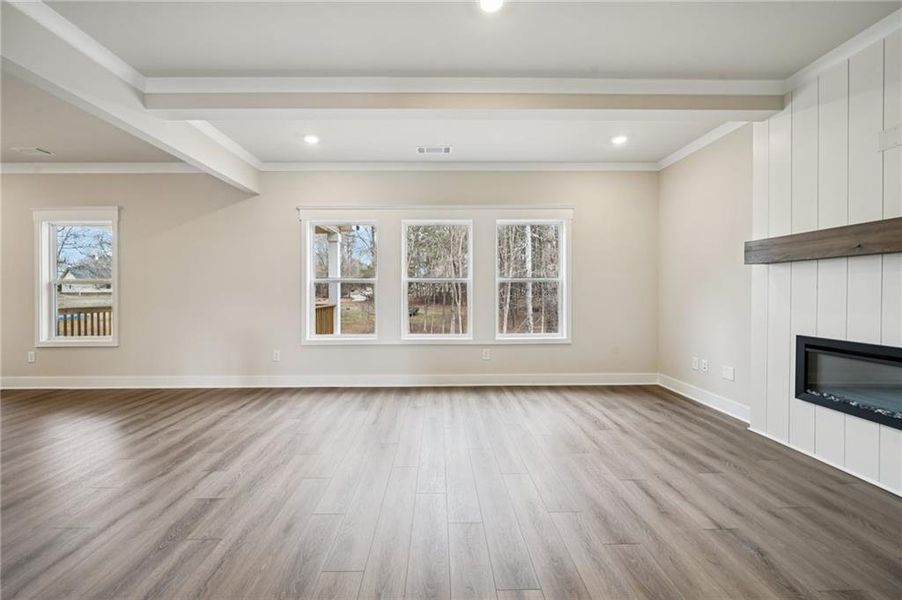 Spacious, unfurnished interior of a new home in Rosewood Lake Estates, Hoschton (Image 44).