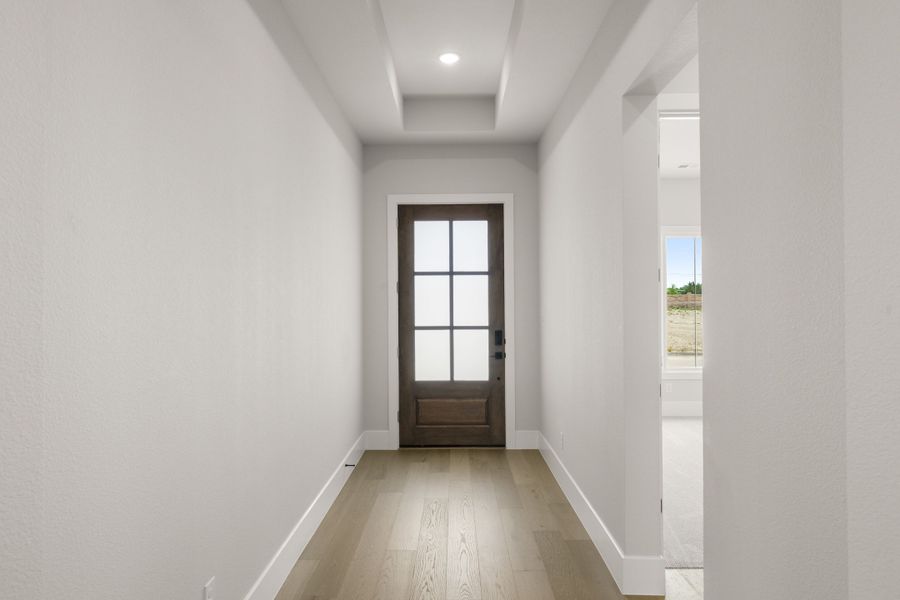 Spacious, unfurnished interior of a new home in Rio Vista at Kelly Ranch, Aledo (Image 26). Spacious, unfurnished interior of a new home in Rio Vista at Kelly Ranch, Aledo (Image 26).