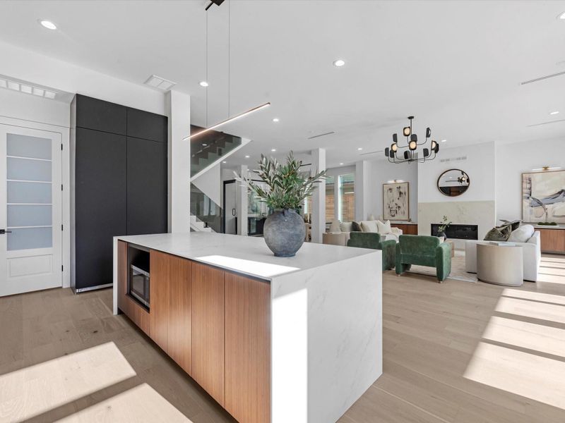 Furnished interior view inside a new home in , Houston (Image 17).