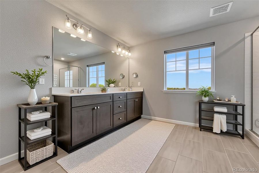 Furnished interior view inside a new home in , Parker (Image 8). Furnished interior view inside a new home in , Parker (Image 8).