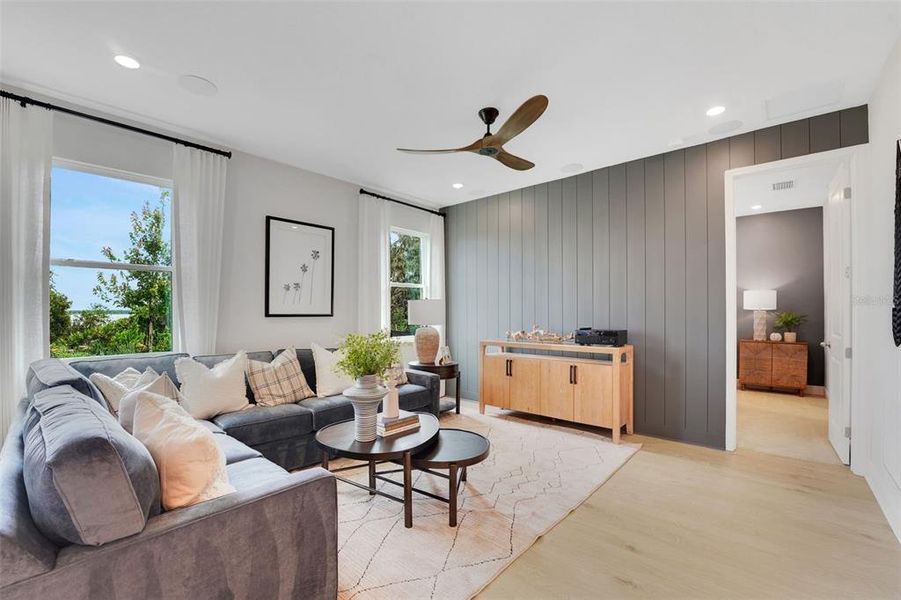 Furnished interior view inside a new home in Willowbrook North, Winter Haven (Image 11).