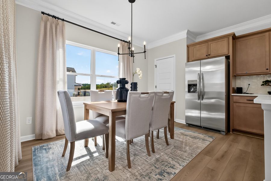 Furnished interior view inside a new home in Stonebridge North, Macon (Image 12).