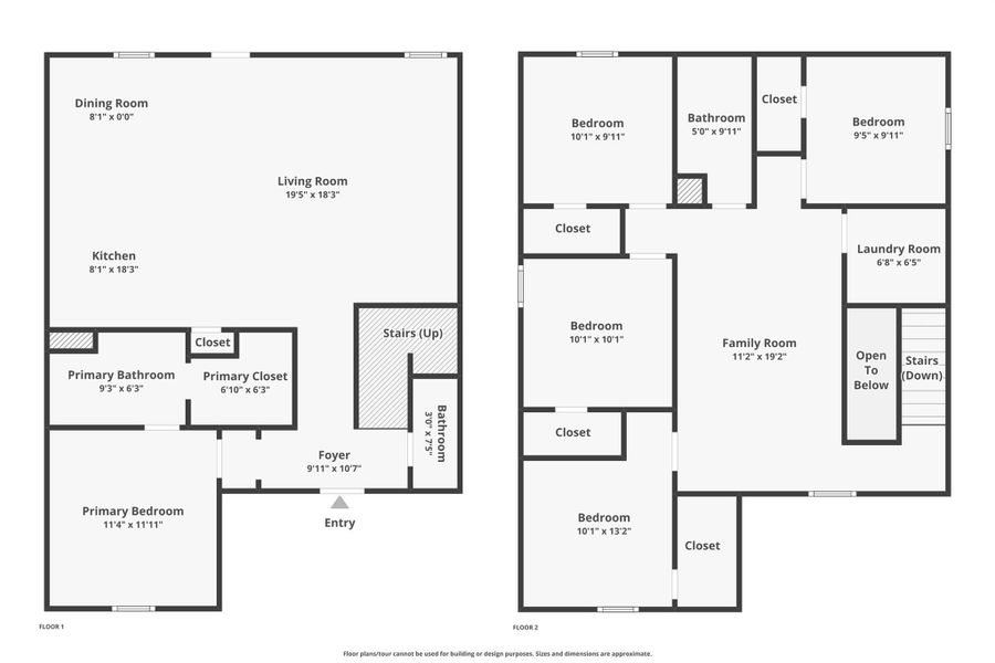 2D floor plan layout of this home in Prairie Lakes, Buda, TX (Image 4). 2D floor plan layout of this home in Prairie Lakes, Buda, TX (Image 4).