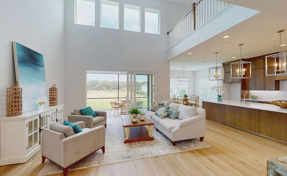Furnished interior view inside a new home in Oakmont, Gainesville (Image 7).