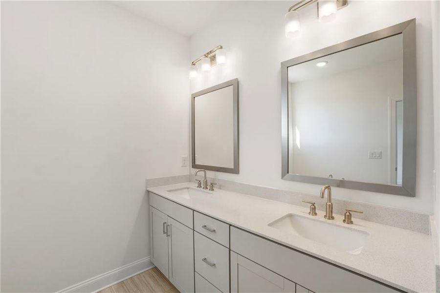 Furnished interior view inside a new home in , Sugar Hill (Image 7). Furnished interior view inside a new home in , Sugar Hill (Image 7).