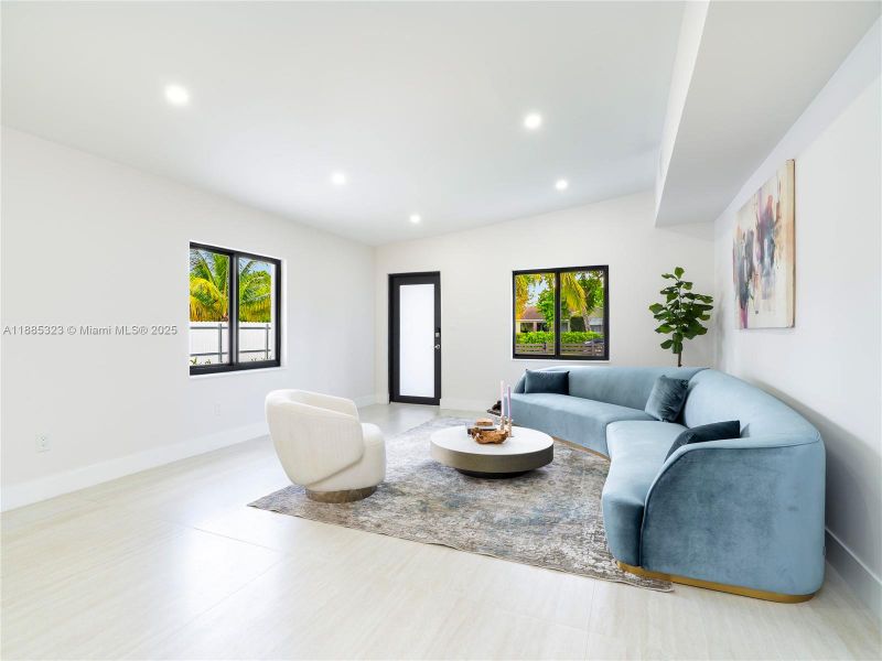 Furnished interior view inside a new home in , North Miami (Image 7).