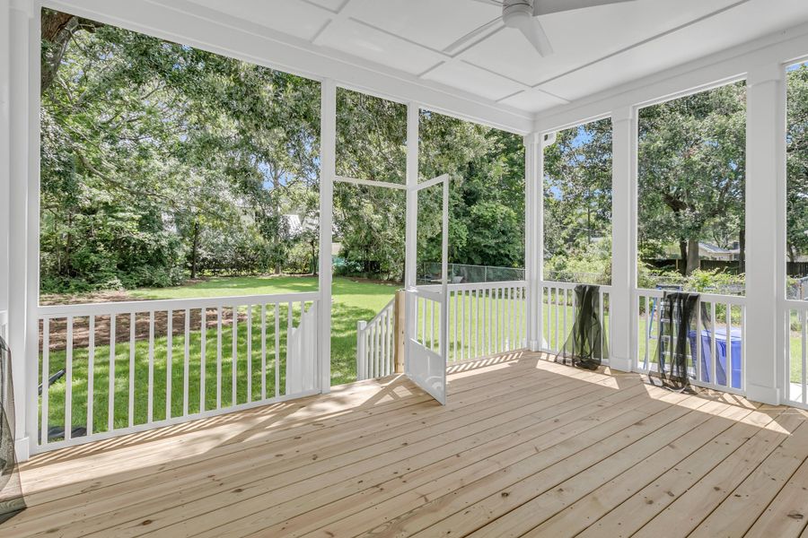 Exterior details and patio area of a home in , Mount Pleasant (Image 40). Exterior details and patio area of a home in , Mount Pleasant (Image 40).