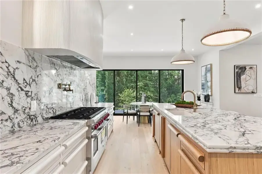 Furnished interior view inside a new home in , Sandy Springs (Image 6).