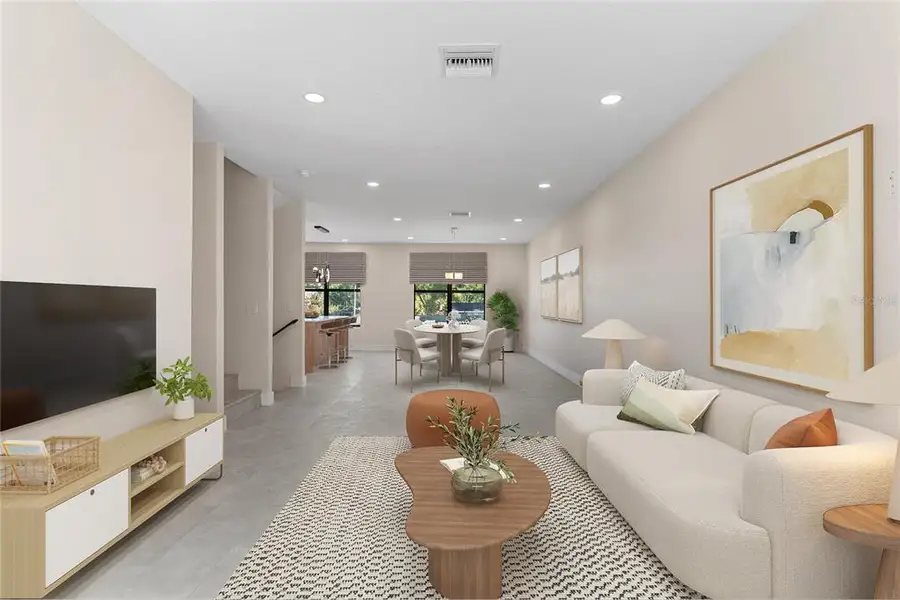 Furnished interior view inside a new home in , Tampa (Image 8).