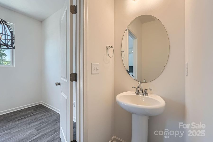 Furnished interior view inside a new home in Dukes Ridge, Charlotte (Image 16).