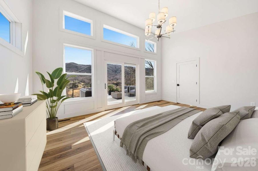 Furnished interior view inside a new home in , Canton (Image 12).