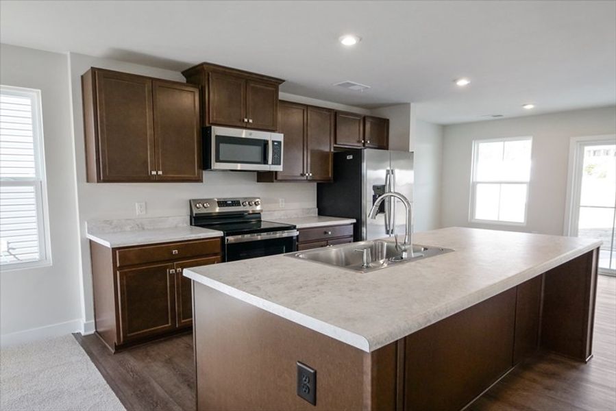 Furnished interior view inside a new home in Waverly Springs, Woodruff (Image 4). Furnished interior view inside a new home in Waverly Springs, Woodruff (Image 4).