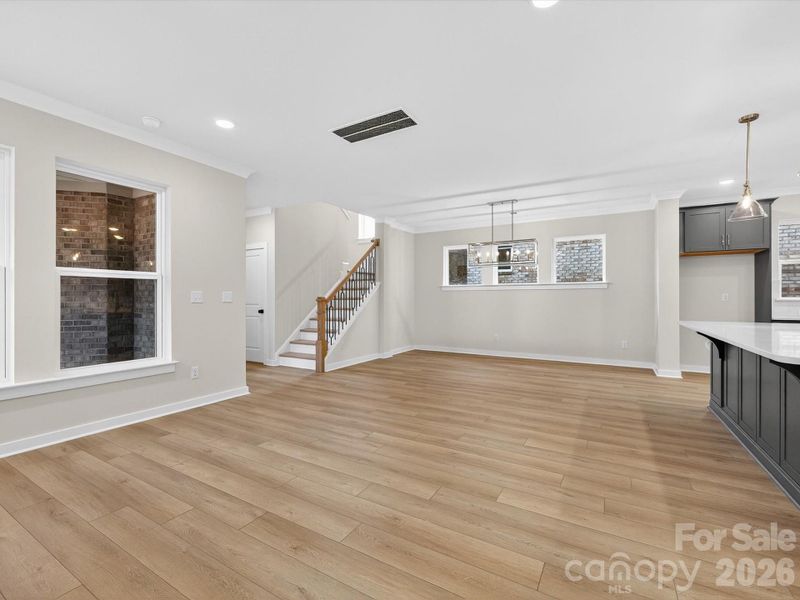 Spacious, unfurnished interior of a new home in Whitley Preserve – Park Collection, Mint Hill (Image 15).