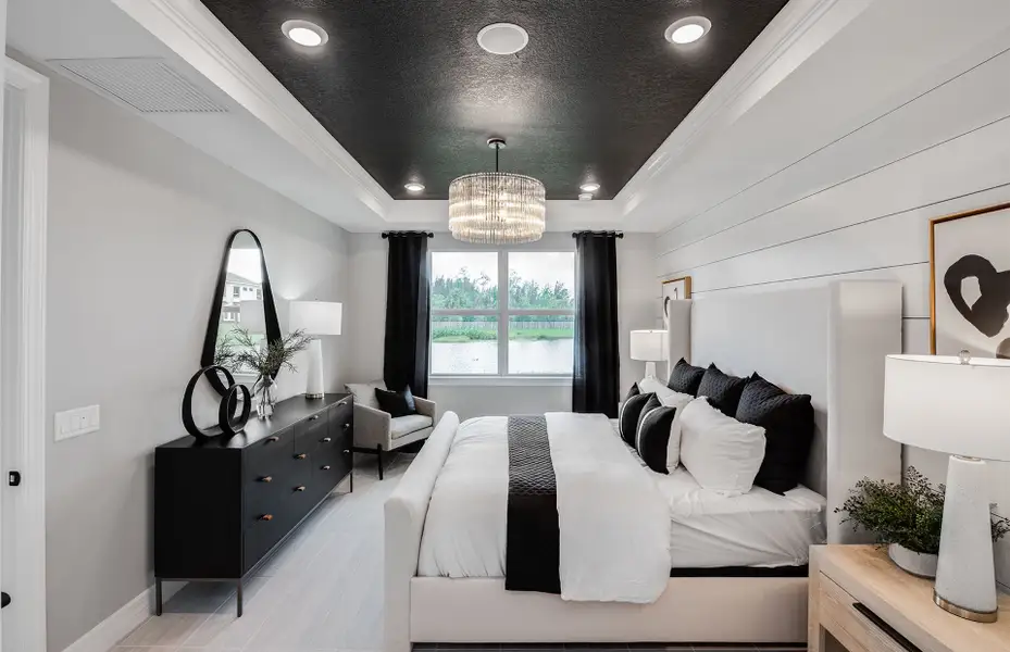 Furnished interior view inside a new home in Hendrix Reserve, Lake Worth (Image 3).