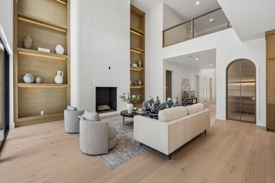 Furnished interior view inside a new home in , Houston (Image 32). Furnished interior view inside a new home in , Houston (Image 32).