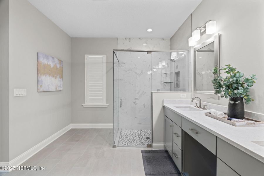 Furnished interior view inside a new home in , St. Augustine (Image 71).