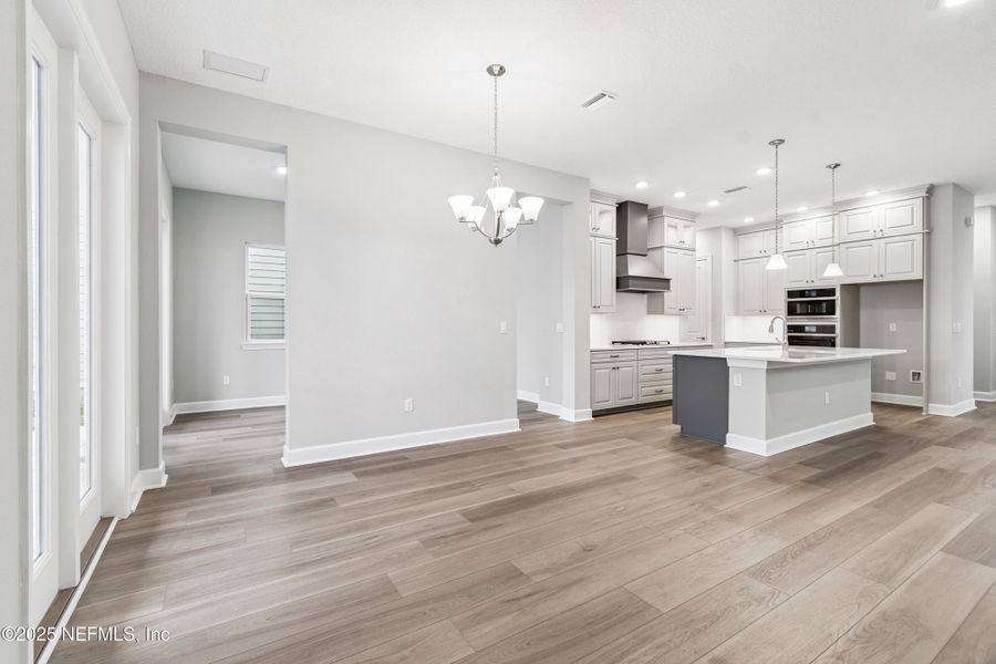 Spacious, unfurnished interior of a new home in Seabrook Village 50’ Rear Entry, Nocatee (Image 28).