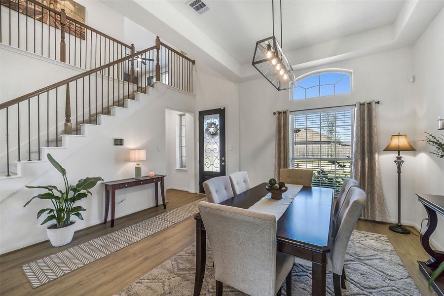 Furnished interior view inside a new home in Stone Creek Ranch, Hockley (Image 22).