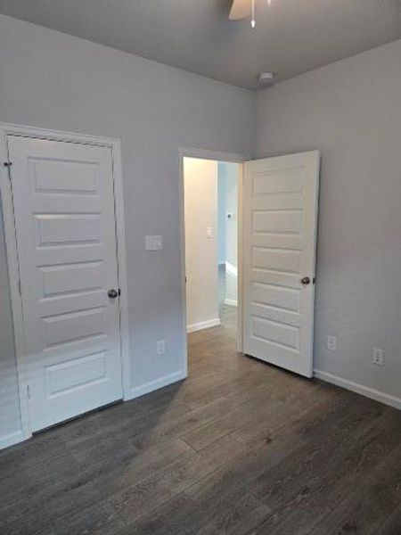 Secondary view of hallway