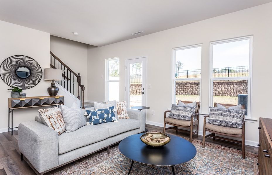 Furnished interior view inside a new home in Flemingfield, Greensboro (Image 7).