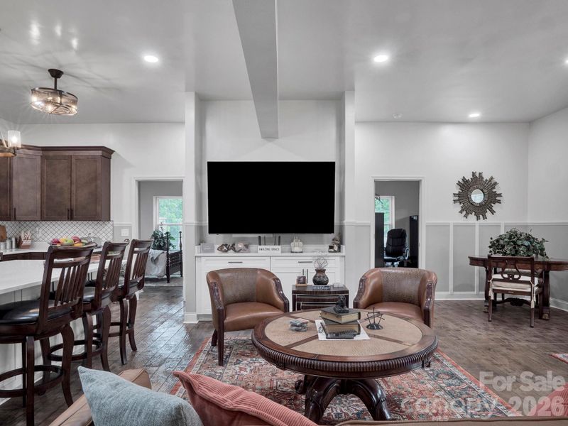 Furnished interior view inside a new home in , Clover (Image 4).