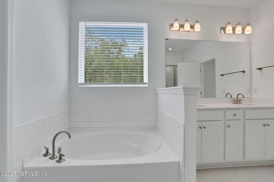 Furnished interior view inside a new home in TrailMark, St. Augustine (Image 14). Furnished interior view inside a new home in TrailMark, St. Augustine (Image 14).