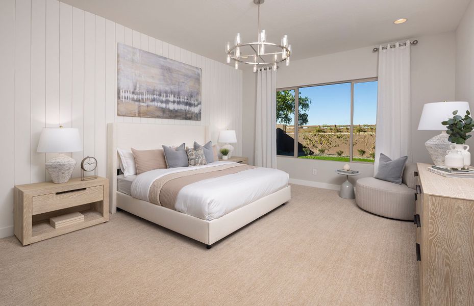 Representative furnished interior of a home built from the Messina by Pulte Homes in Legado West, Gilbert (Image 11).