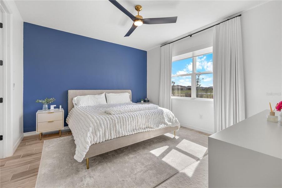 Furnished interior view inside a new home in EverBe, Orlando (Image 6).