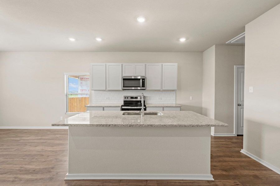 Open Concept Kitchen