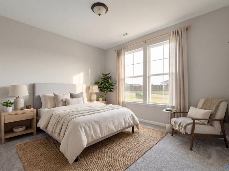Furnished interior view inside a new home in Bailey Park, Fayetteville (Image 10).